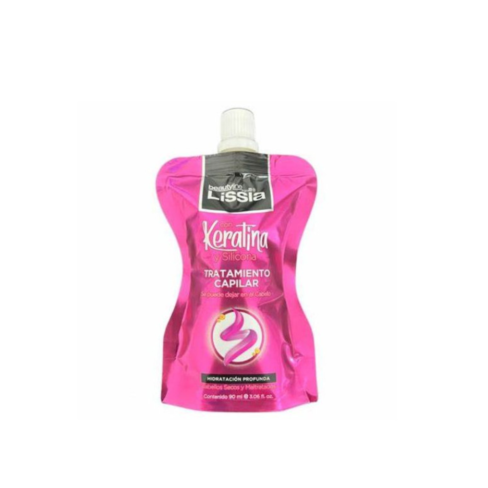 Tratamiento Capilar con Keratina y Silicona LISSIA 90ml