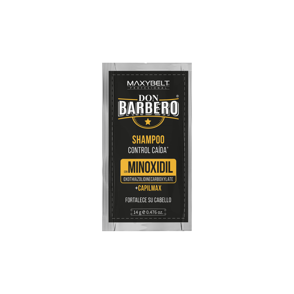 Sachet Tonico Capilar Control Caida + Capilmax Don Barbero x4 grs