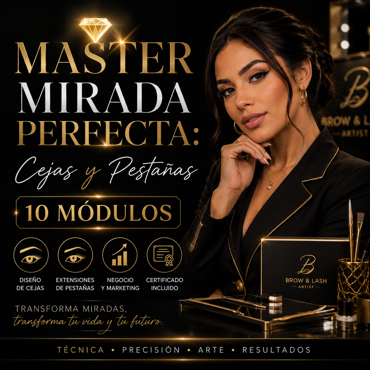 MASTER 💎 MIRADA PERFECTA: Todo lo que debes saber de Cejas y Pestañas