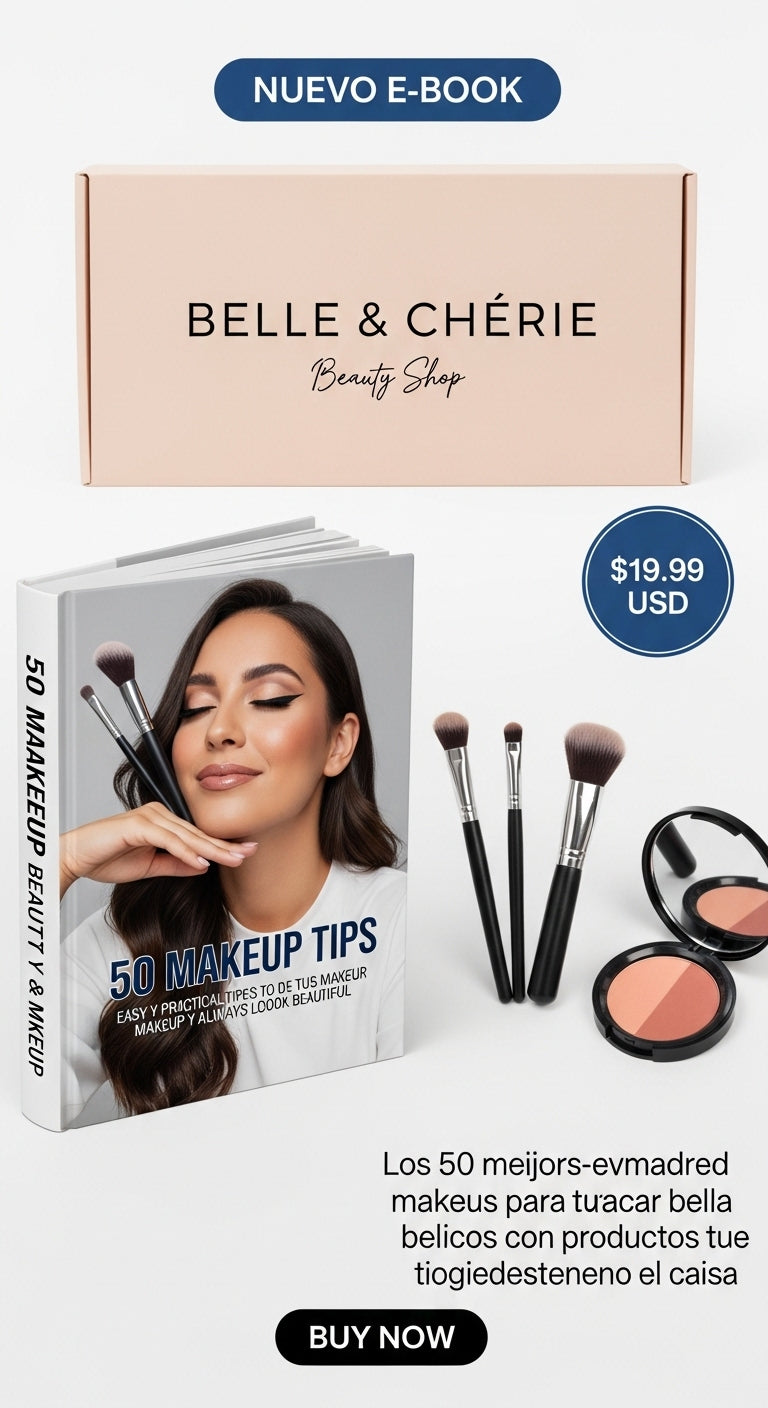 ✨ 50 Makeup Tips – El ebook definitivo para dominar el maquillaje, desde cero hasta pro ✨