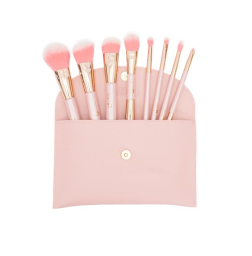 Kit x8 Brochas RBD Mia Colucci Rosa + Estuche