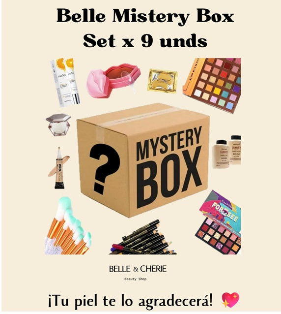 Belle Mistery Box Set x 9 unidades ( Caja Misteriosa)