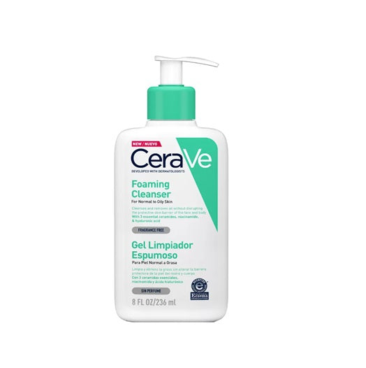 CeraVe - Gel Limpiador Espumoso - 236 ml