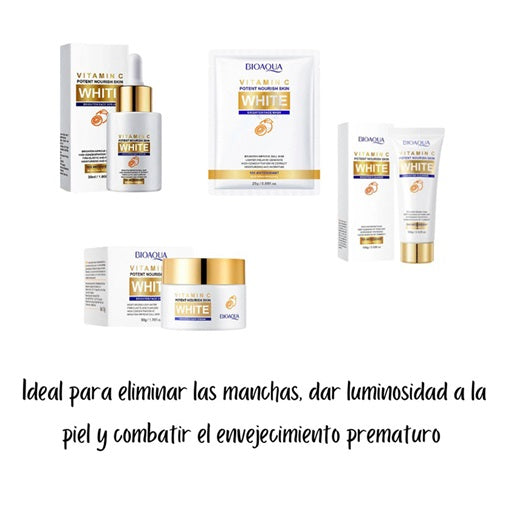 Kit Potente x4 Antimanchas Aclara Bioaqua