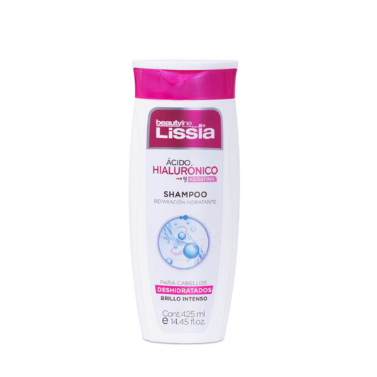 Shampoo Acido Hialuronico y Keratina Lissia x 425 Ml