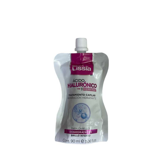 Tratamiento Capilar Acido Hialuronico y Keratina Lissia x 90 ml