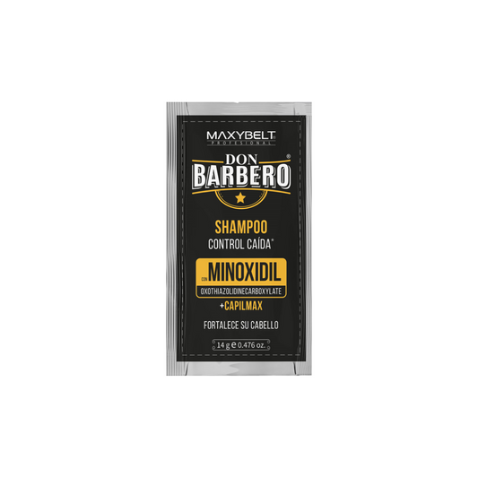 Sachet Tonico Capilar Control Caida + Capilmax Don Barbero x4 grs