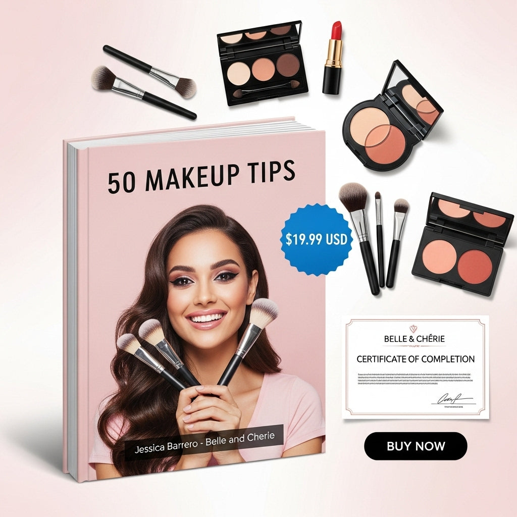 ✨ 50 Makeup Tips – The ultimate ebook to master makeup, from scratch to pro