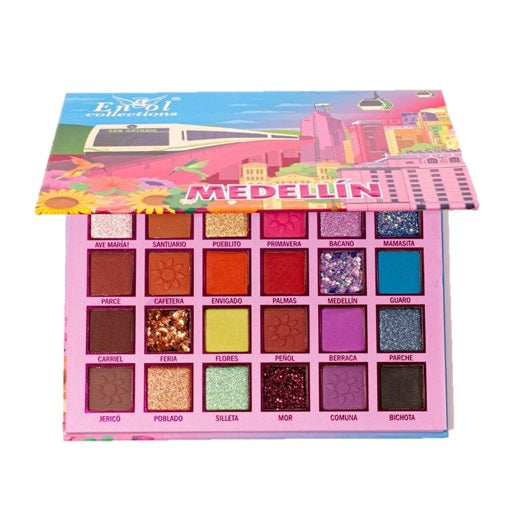 Paleta de Sombras MEDELLÍN x 30 Tonos Engol