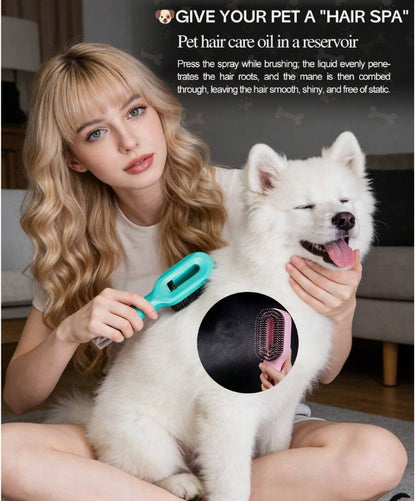 Cepillo de Pelo con Atomizador 2 en 1 (50 ml)