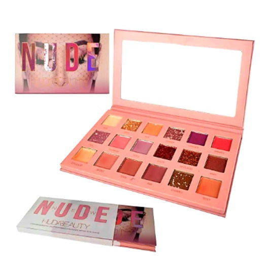 Paleta de Sombra  Nude Huda x 18 tonos