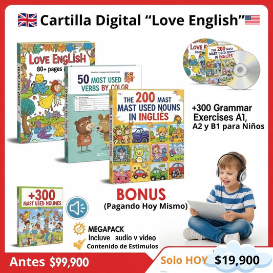 ✨ CURSO de INGLÉS Para Niños "Love English" !! 📚