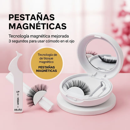 Estuche De Pestañas Magnéticas Con Imanes - EM01