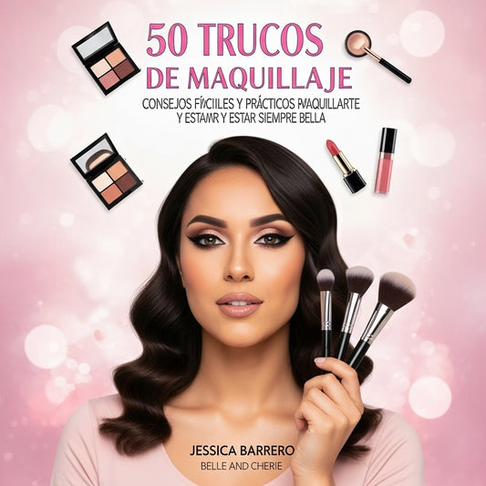 ✨Aprende 50 Trucos de Maquillaje Profesional + Incluye Plantilla Visual & Certificado ✨