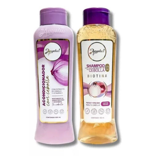Kit Shampoo + Acondicionador Cebolla Anyeluz