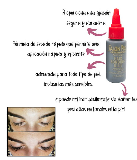 Pegante Pestañas Alta fijación SalonPro