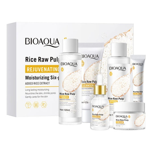 Kit x6 Antimanchas Extracto de Arroz Bioaqua  (Estuche de Lujo)