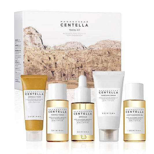 Kit Viajero de Skin Care- Limpieza facial de Skin 1004 (5 mini productos)