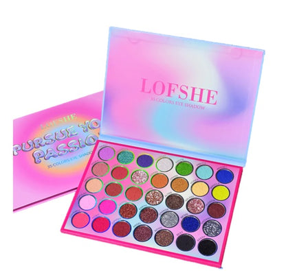 Paleta de Sombras de ojos  x35 Tonos Lofshe